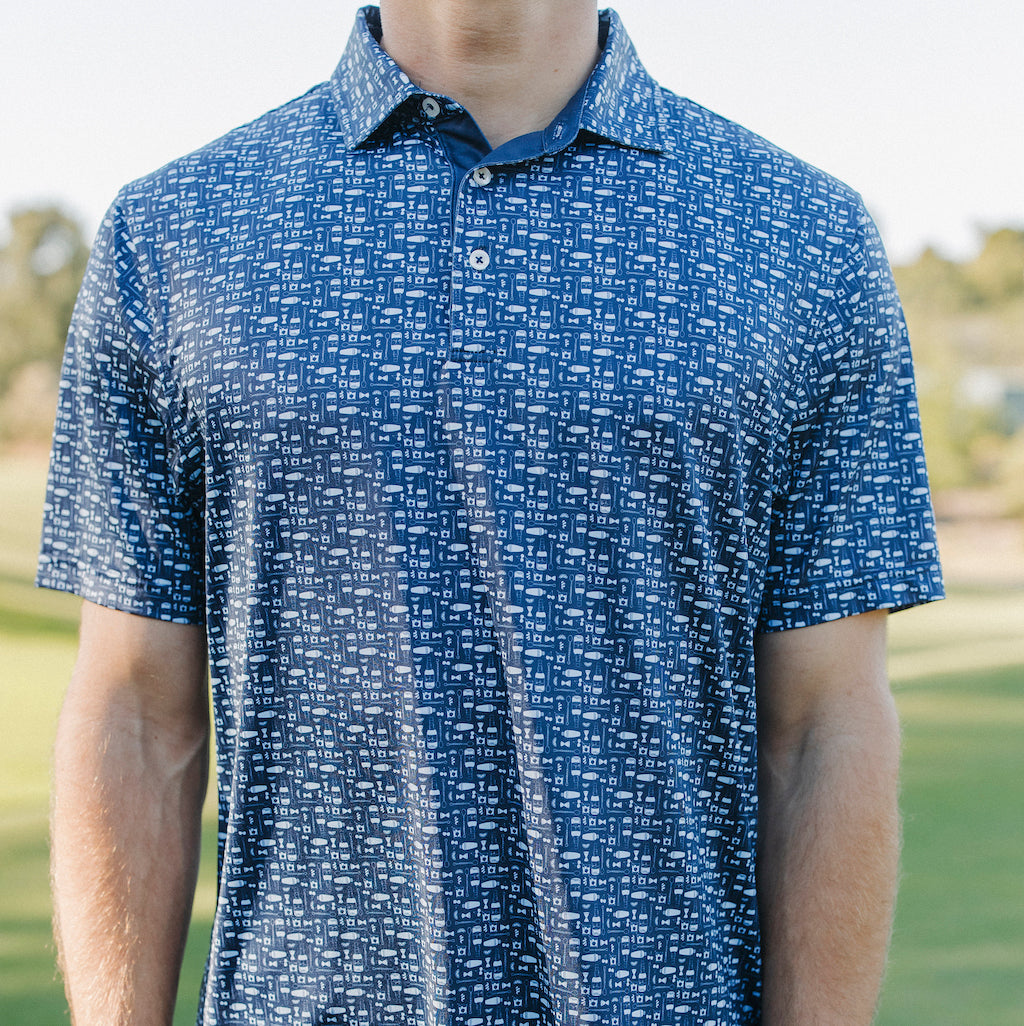 FootJoy Athletic Fit Stretch Pique Solid Gingham Trim Polo - Orchid